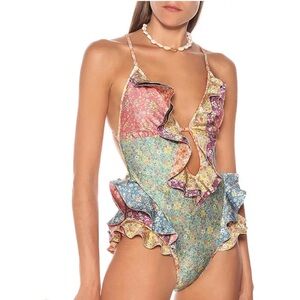 ZIMMERMANN
Carnaby Waterfall floral swimsuit